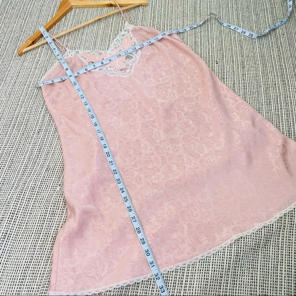 Vintage pink shirt nightie size medium - Picture 4 of 4